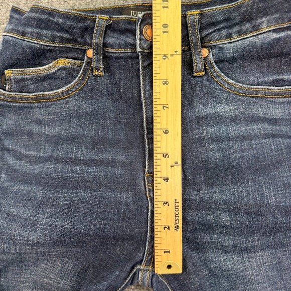 Judy Blue Jeans Womens 5 (27x27) Williamsburg High Rise Tummy Control Skinny - Picture 12 of 15